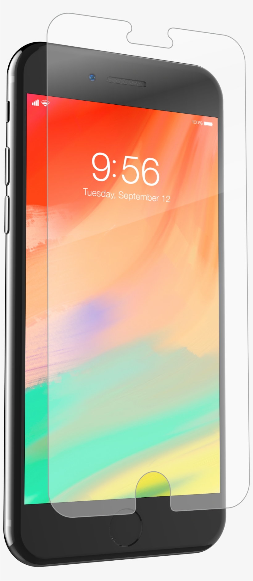 Invisibleshield Original For The Apple Iphone 7 Plus - Zagg Invisibleshield Screen Protector Iphone, transparent png