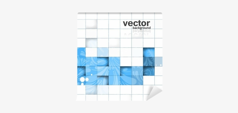 Abstract Shine Floral Mosaic Blue Colorful Background - Background Azul Cuadrados, transparent png