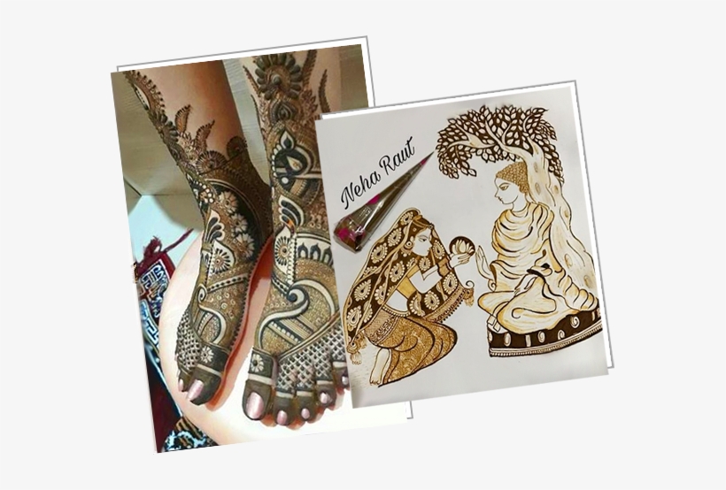 Read More - Neha Raut Mehndi Design, transparent png