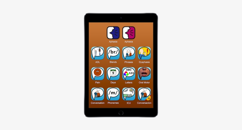 All Smalltalk Apps On Ipad Adjusted - Aphasia App, transparent png