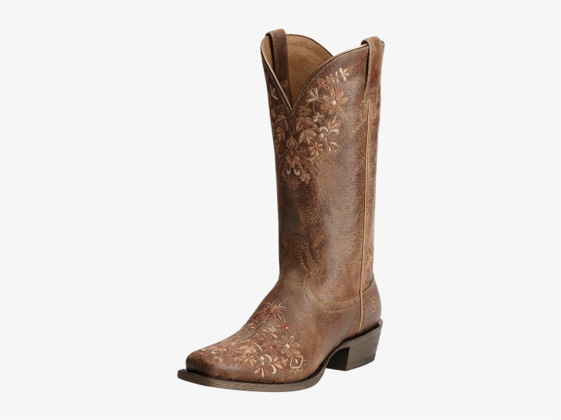 *ariat Ardent Terra Brown Cowgirl Boots 10015332, Lammle's - Floral Embroidered Ariat Boots, transparent png