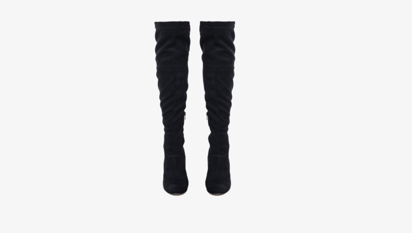 Bota Overknee Tacon Gamuza Bota Overknee Tacon Gamuza - Knee-high Boot, transparent png