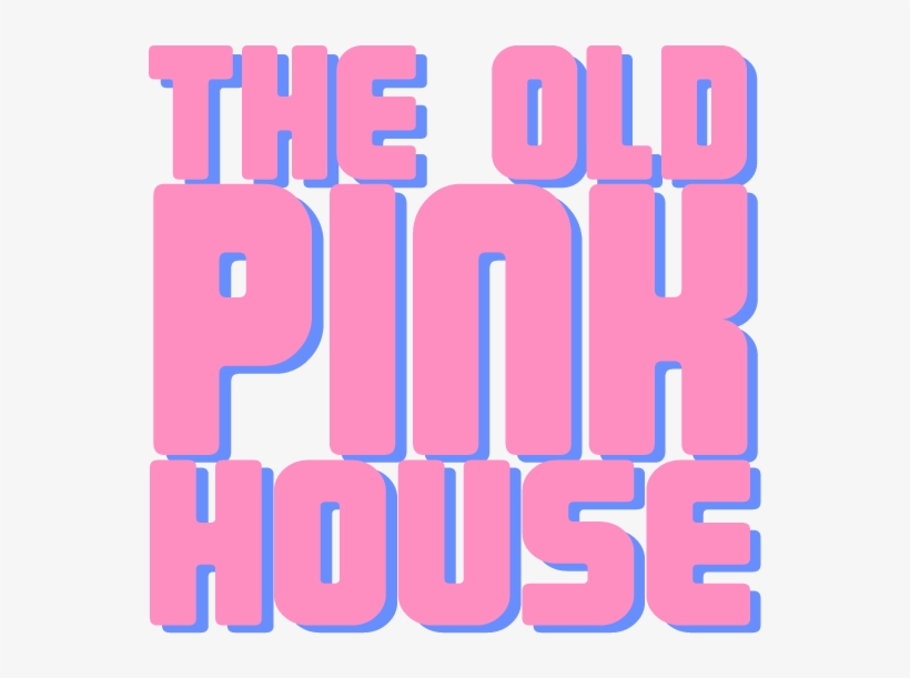 The Old Pink House - Electric Blue, transparent png