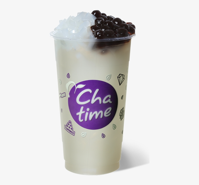 Lychee Yoghurt Qq - White Pearl Milk Tea, transparent png