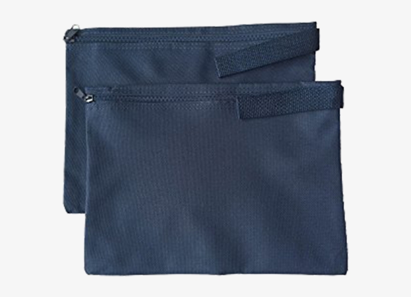 4-piece Set Pm Company Security Bank Deposit / Utility - Proequip 2 Document Bags12.5" X 9.5", Navy, transparent png