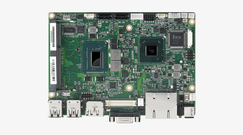 5" Sbc Top View - Advantech - Single Board Computers, transparent png