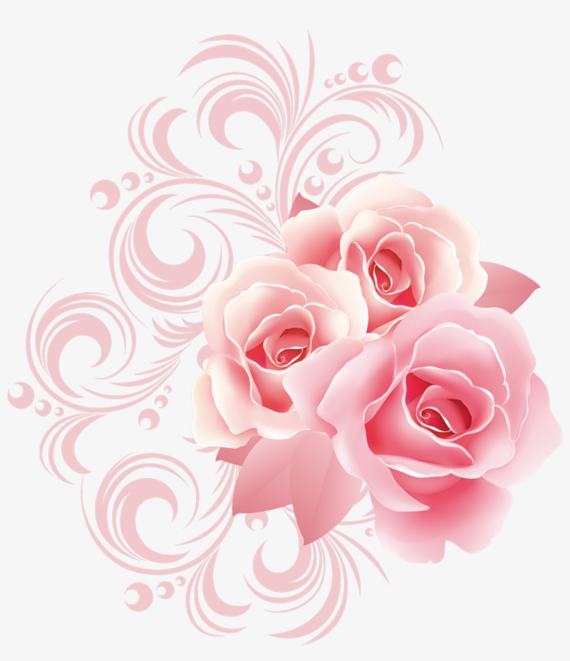 Floral Pink Png, transparent png