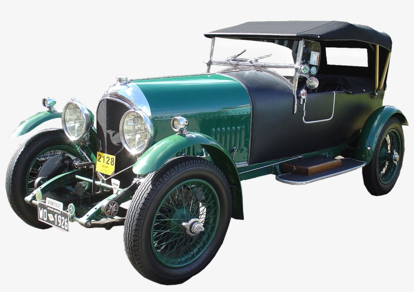 Vintage Cars Free - 1926 Bentley, transparent png