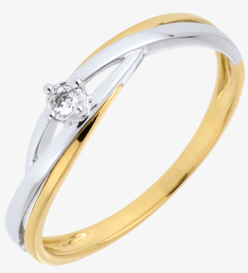 Conozca Nuestros Anillos De Compromiso En Oro, Diamantes - Engagement Ring Solitaire Precious Nest - Dova - White, transparent png