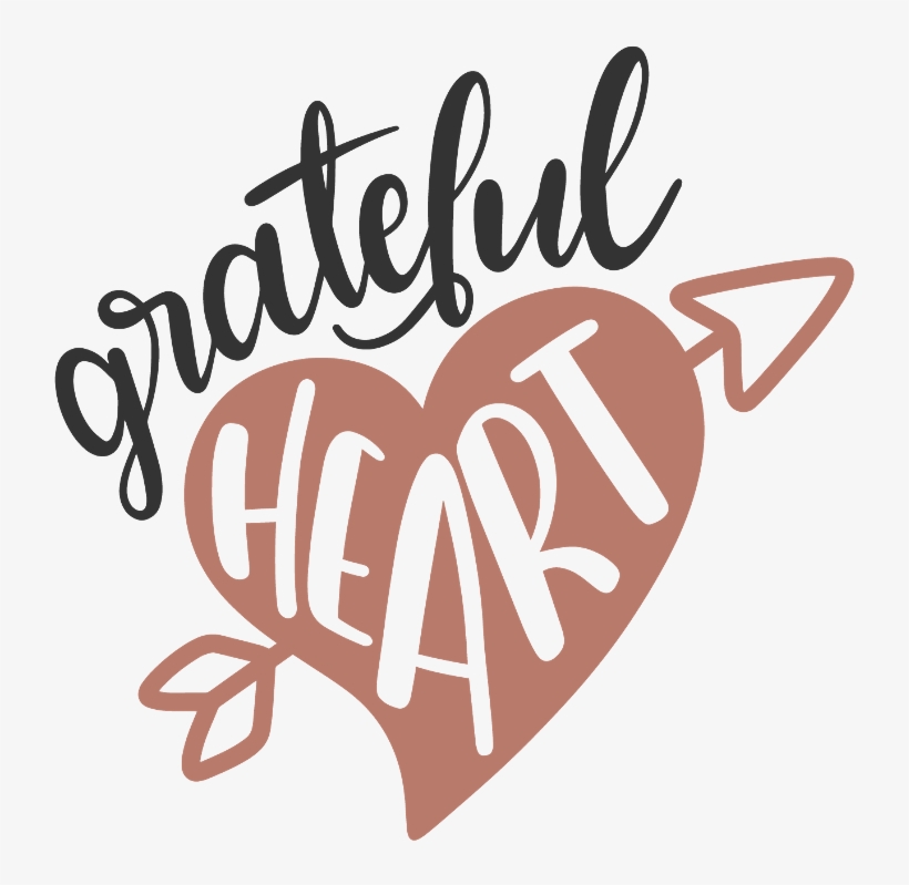 Words Quotes Sayings Grateful Love Hearts Heart - Saying, transparent png