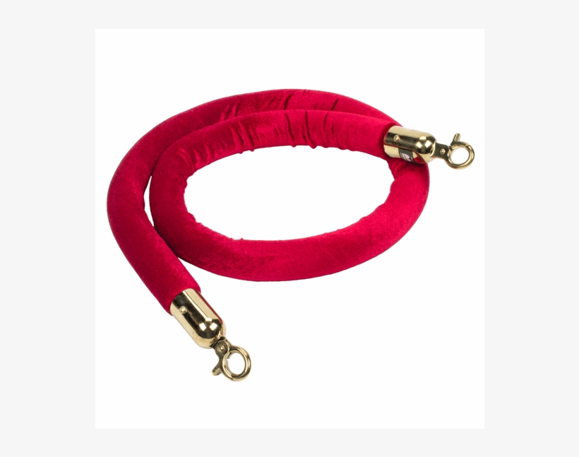 5′ Red Stanchion Rope - Beistle Red Rope Stanchion Set, transparent png