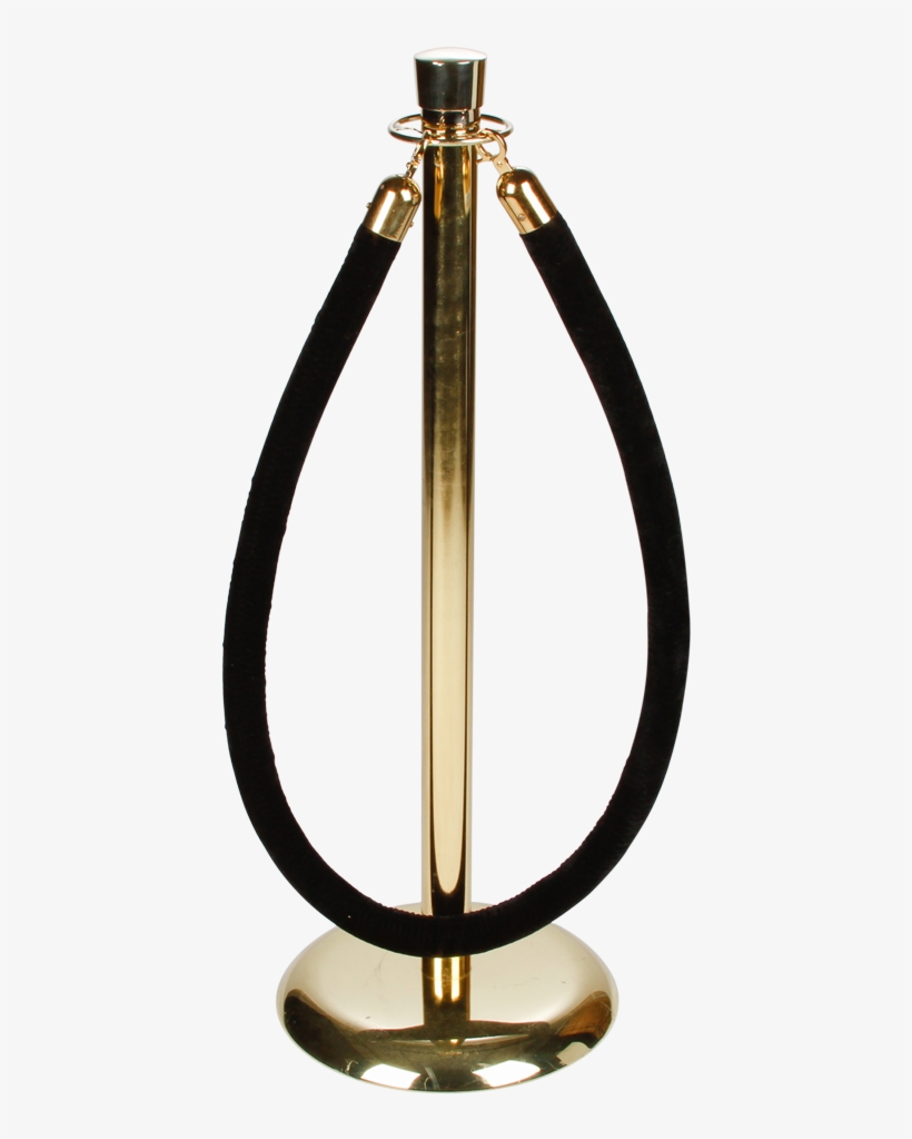 Rental, Stanchion, Black, Velvet, Rope, Partition, - Brass, transparent png