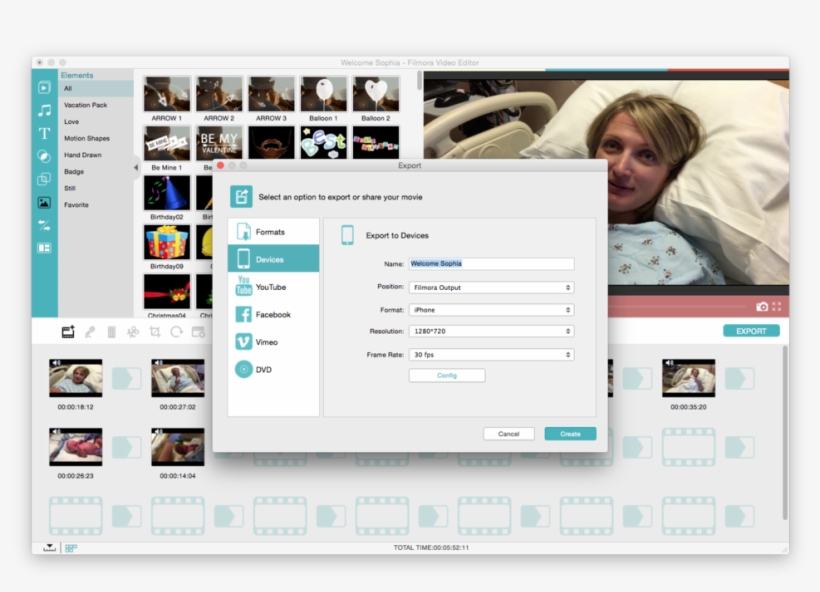 Filmora Video Editor, transparent png