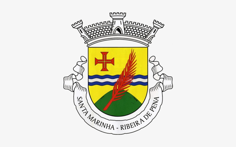 Escudo De Ouro, Faixa Ondada De Três Tiras, De Azul - Vieira Do Minho, transparent png