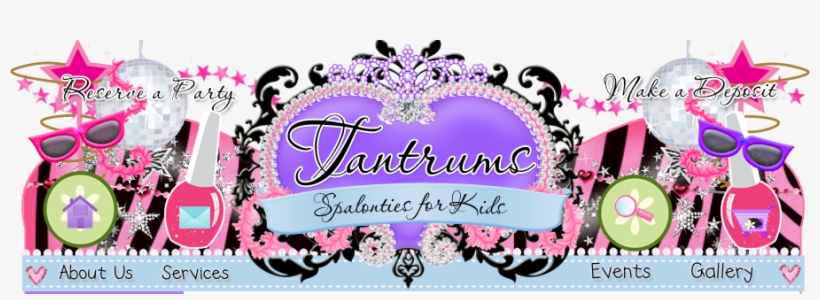 Tantrums Spa Parties, Spa Parties, Spa Parties For - Illustration, transparent png