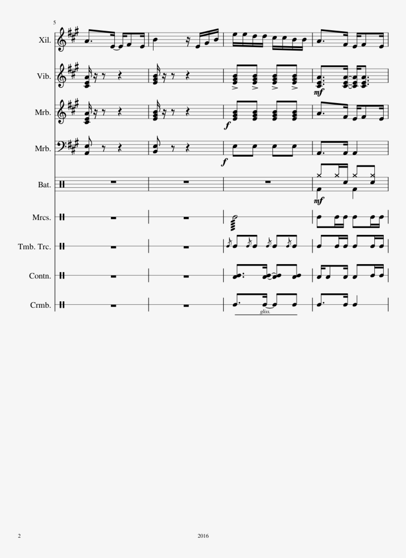 Mix De Carimbó Sheet Music Composed By Arr - Sheet Music, transparent png