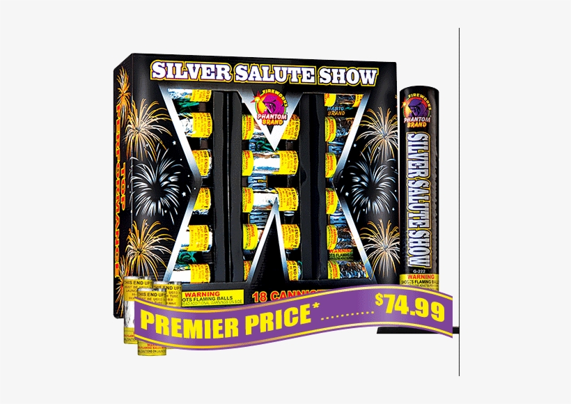 Silver Salute Reloadable Fireworks Mortars - Fireworks, transparent png