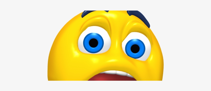 Surprised Smiley Png Download - Fear Emoticon, transparent png