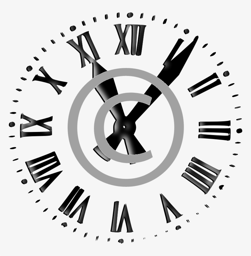 Large Clock - Clock Face Art Print - Vintage Art Print - Kitchen, transparent png