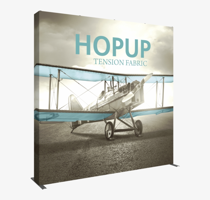 Hopup 10ft Straight Extra Tall Tension Fabric Display - Tension Fabric Banner Display, transparent png