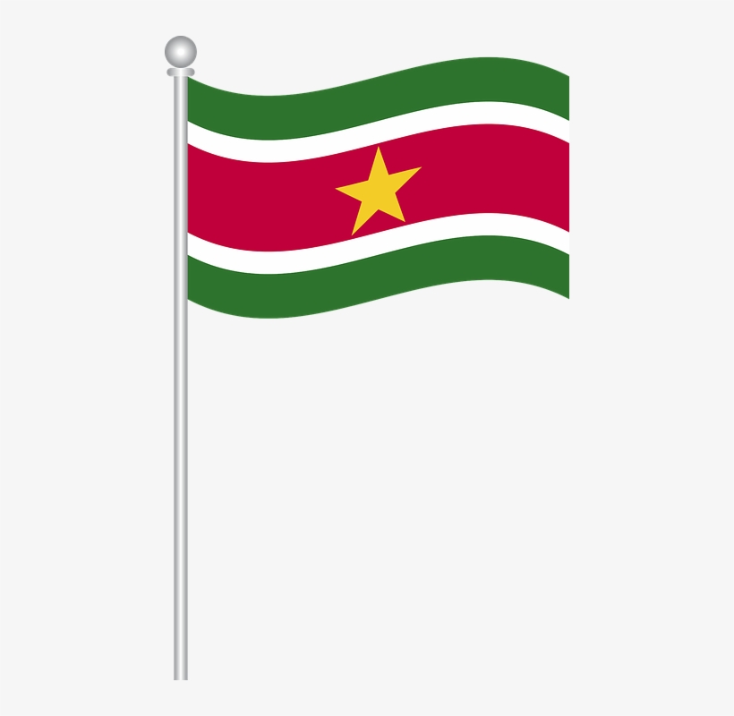 Flag Of Suriname, Flag, Country, World, Nation - Suriname Flag, transparent png