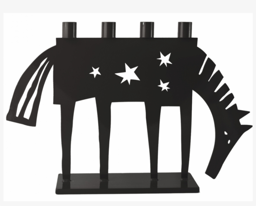 Bengt & Lotta - Bengt & Lotta Horse Candleholder Black, transparent png