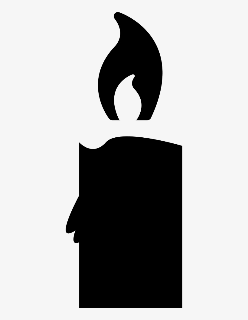 Candle Burning Comments - Candle, transparent png
