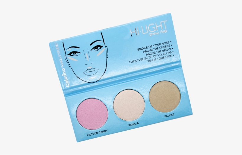Colorina Hi-glow Palette - Eye Shadow, transparent png