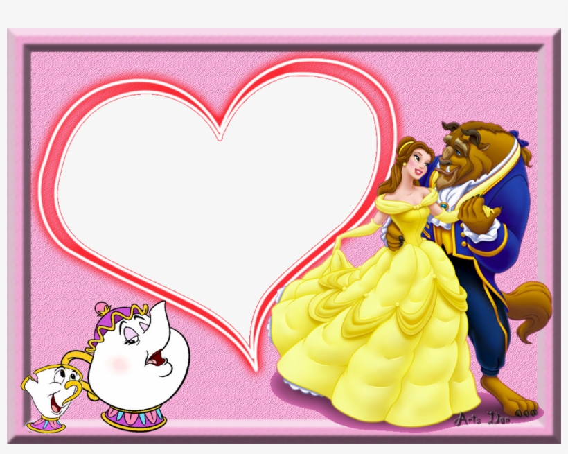 Molduras Pfs Em Png - Beauty And The Beast Invitations Belle, transparent png