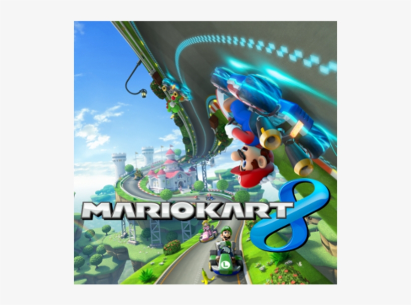 1-mario Kart 8 Wii U - Francesyeates Protective Vinyl Skin Decal Sticker Wrap, transparent png