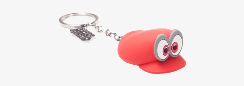 Super Mario Odyssey Cappy Keychain, transparent png