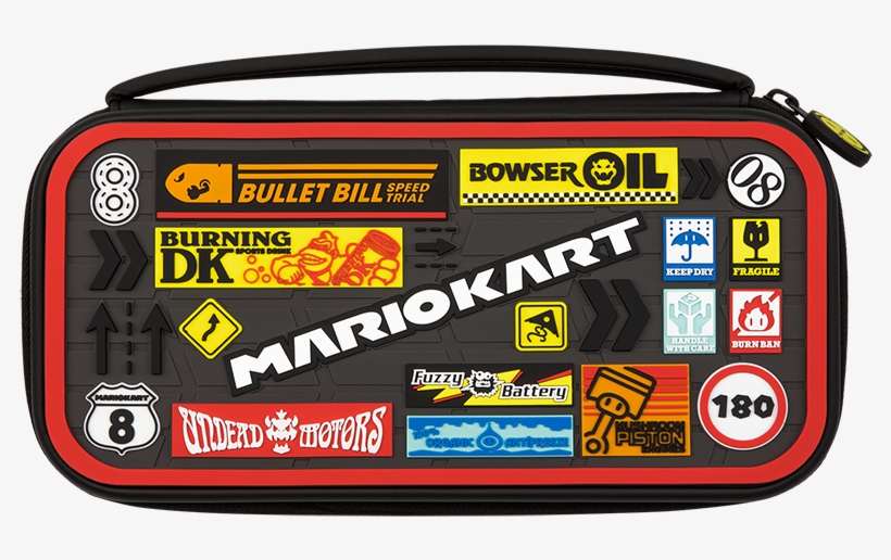 Deluxe Console Case Mario Kart - Nintendo Switch Deluxe Travel Case Mario Kart, transparent png