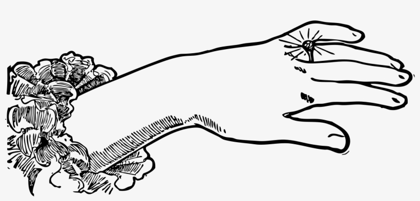 This Free Icons Png Design Of Ladies Hand With Diamond, transparent png