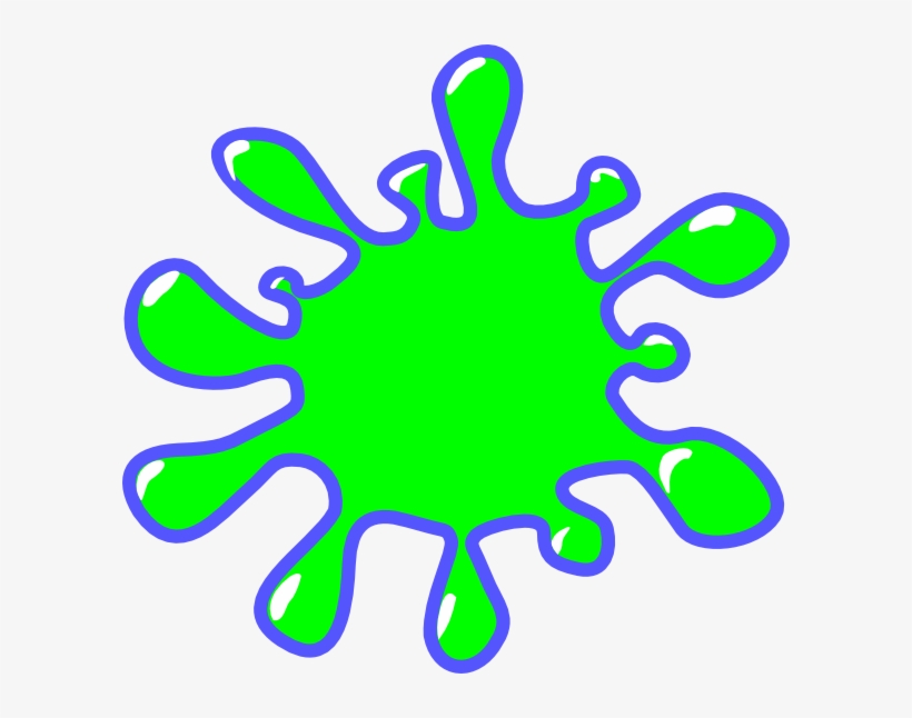 How To Set Use Green Splatter Clipart, transparent png