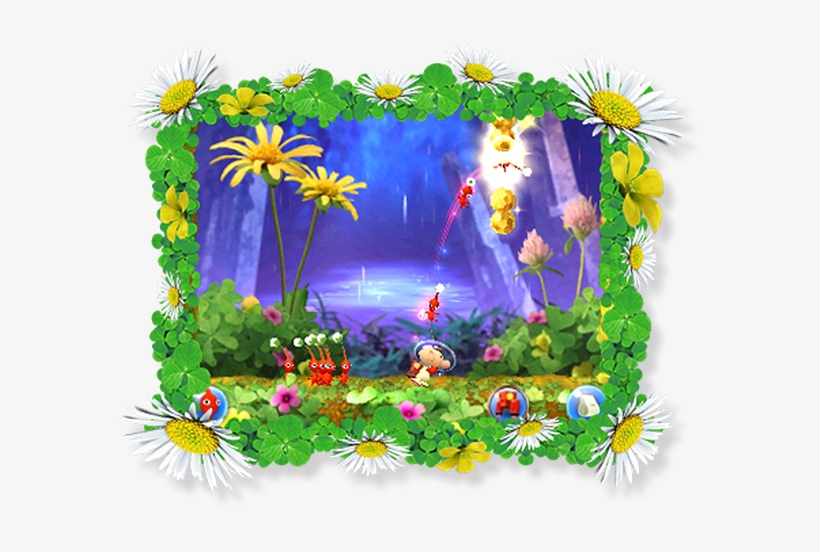 Help Captain Olimar In This Charming Side-scrolling - Hey! Pikmin, transparent png