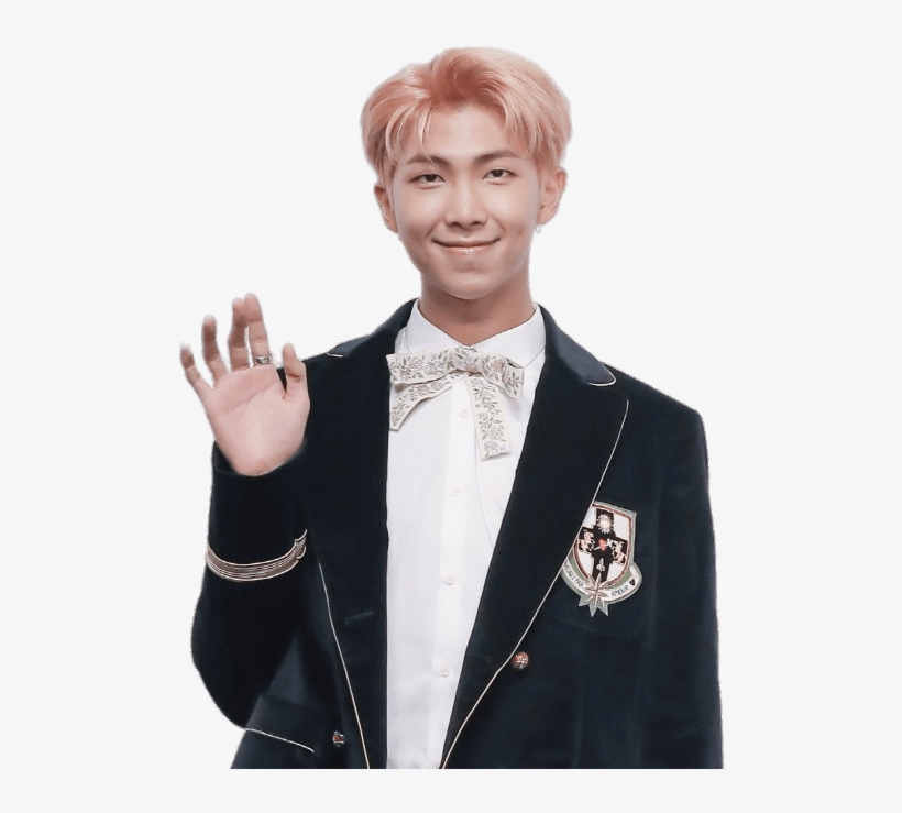Bts Rap Monster Salutando - Bts Rap Monster Png, transparent png
