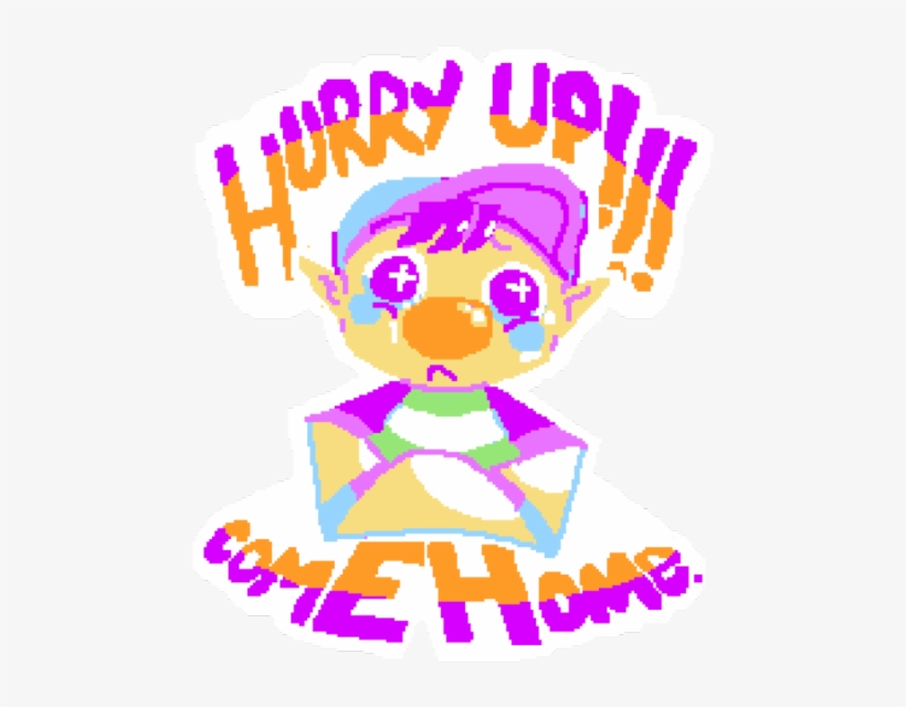 A Sticker I Designed Of Olimar's Son For My Best Bud - Tumblr, transparent png