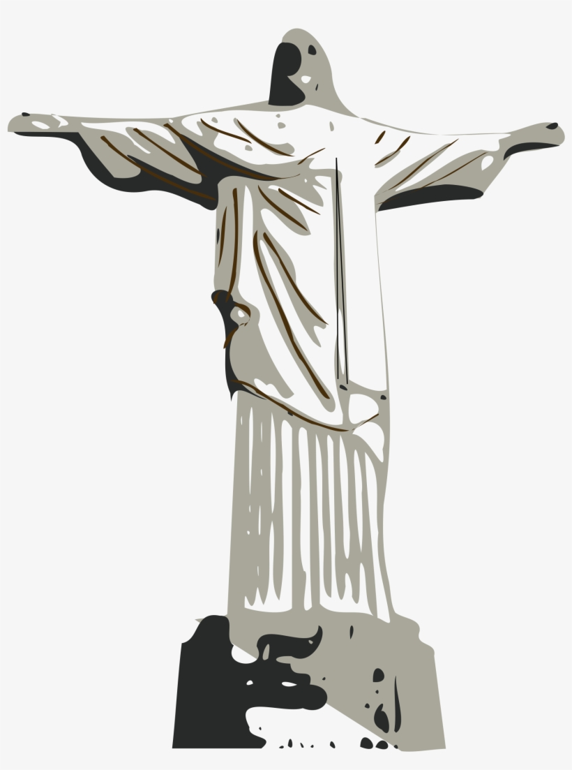 Christ Redeemer Statue Clipart - Christ The Redeemer Clipart, transparent png