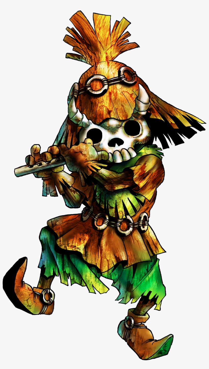 Skull Kid Artwork 3d - Skull Kid, transparent png