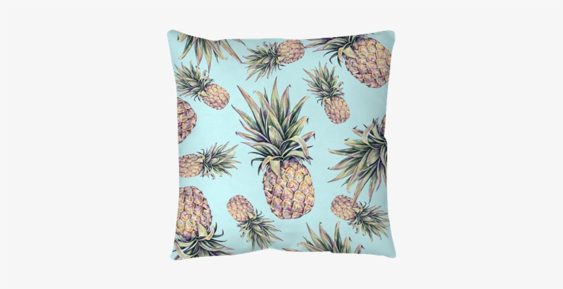 Pineapples On A Light Blue Background - Grrl Hawaiian Summer Pineapple 15" 15.6" Inch Laptop, transparent png