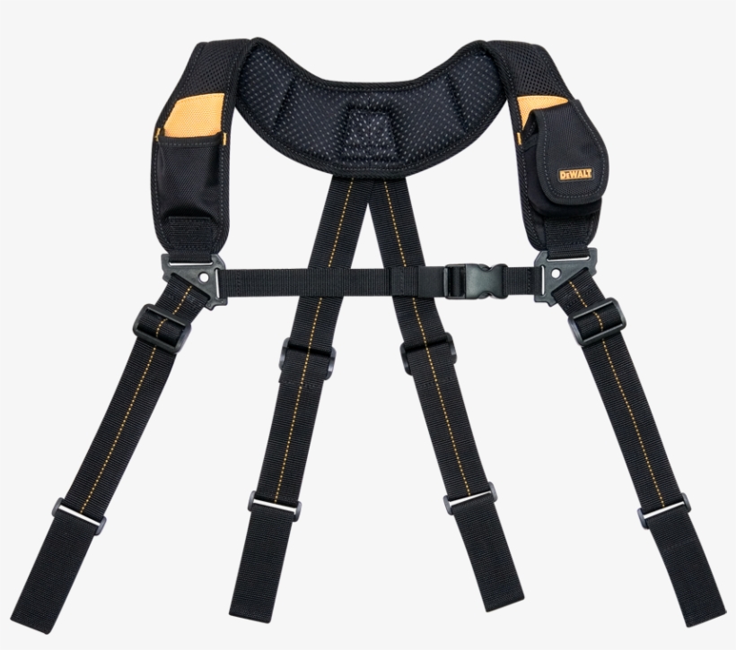 Lighted Pro Contractor's Business Portfolio - Dewalt Dg5132 Heavy-duty Yoke-style Suspenders Custom, transparent png