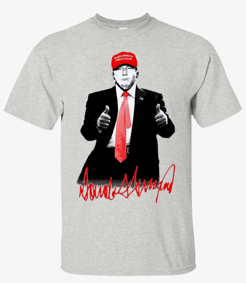 Donald Trump For President Signature Make America Great - Existence Is Pain Meeseeks Shirt, transparent png