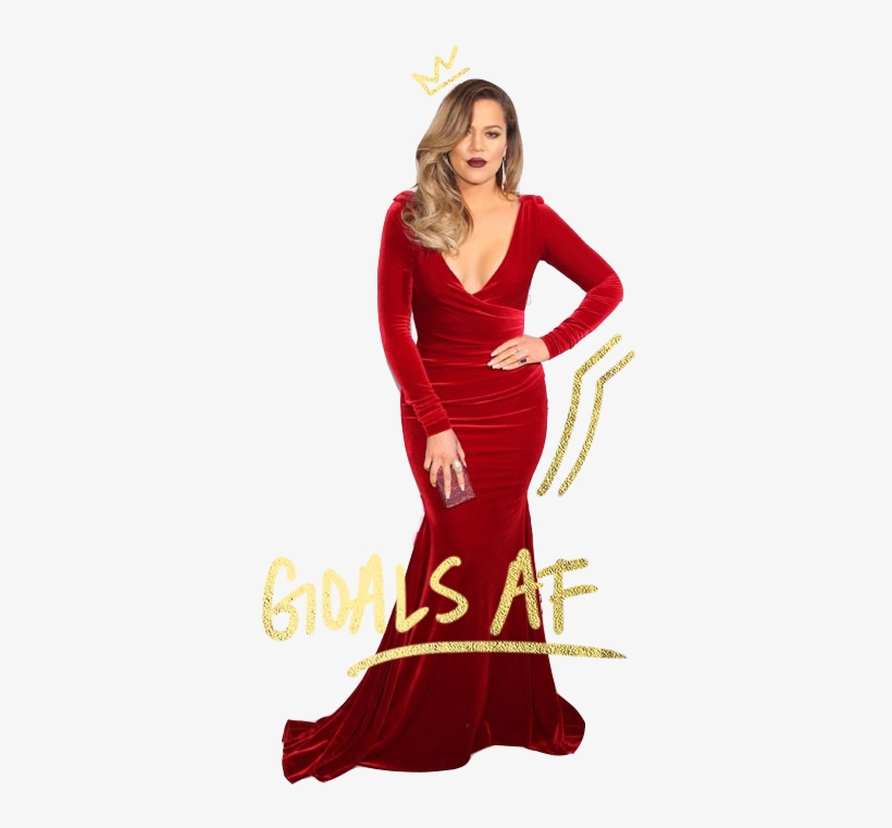 And To The Lady In Red, Khloe Is Giving Us Life - احدث اطلالات كلوي كارداشيان, transparent png