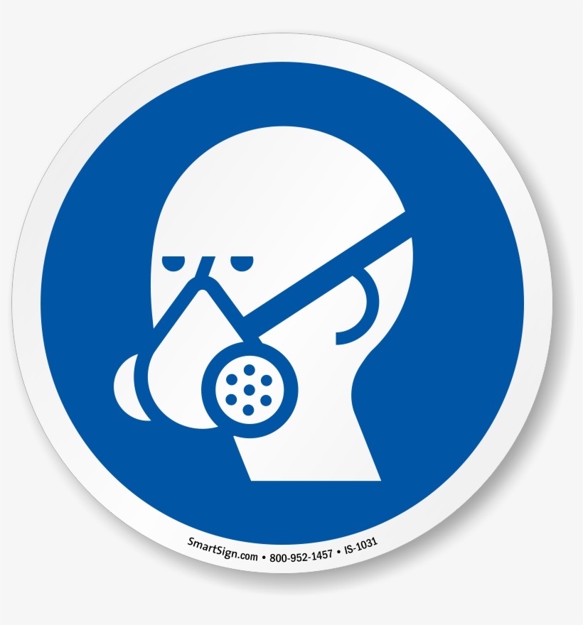 Iso Mandatory Circle Sign - Wear Eye Protection Sign, transparent png