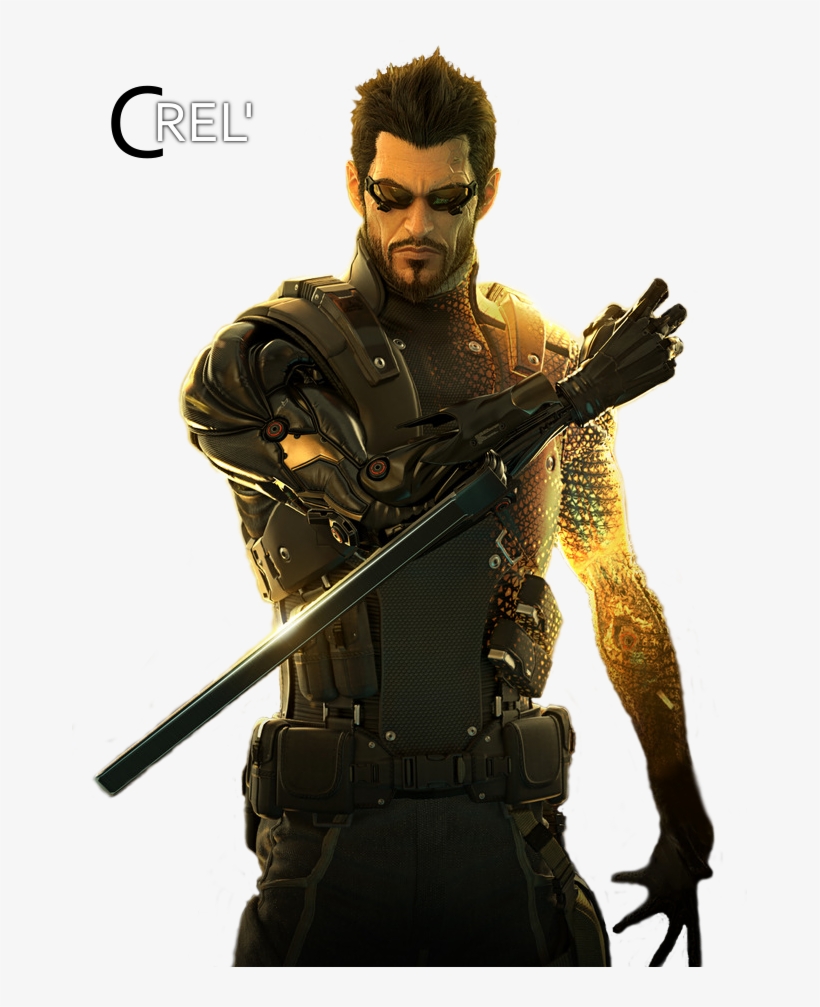 No Caption Provided - Deus Ex Human Revolution Adam Jensen, transparent png