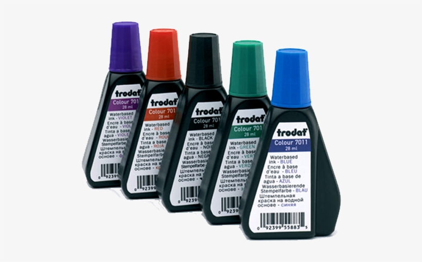 Office And Special Uses - Trodat Stamp Pad Ink, transparent png