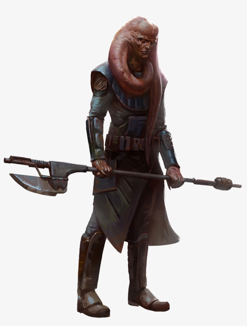 A Twi'lek Jedi Executioner With A Vibro-ax - Star Wars: Force And Destiny - Seeker Executioner Specialization, transparent png