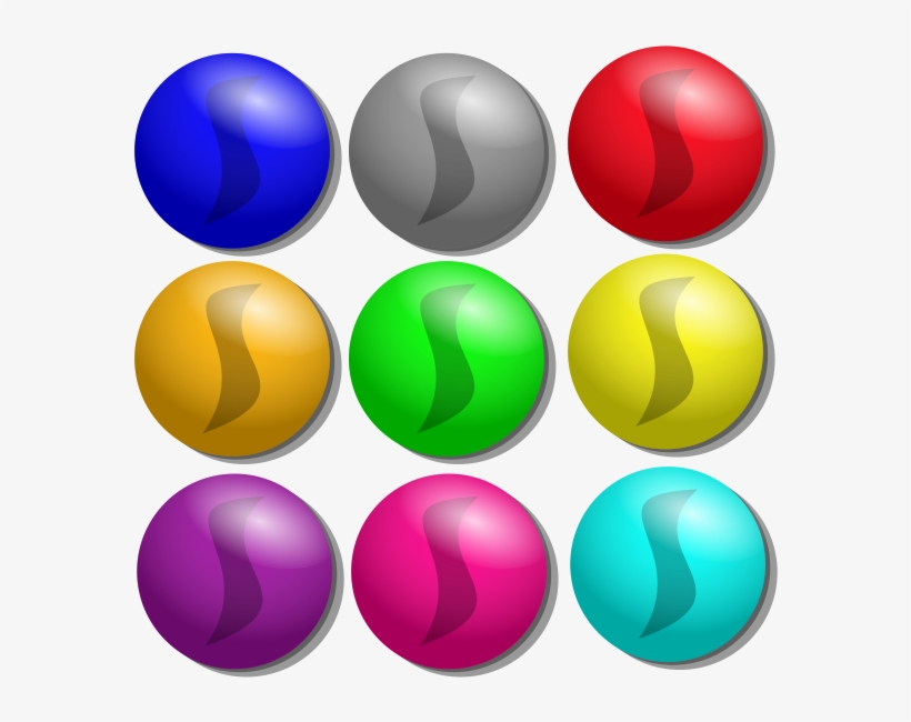 Game Marbles Dots Clipart Png, transparent png