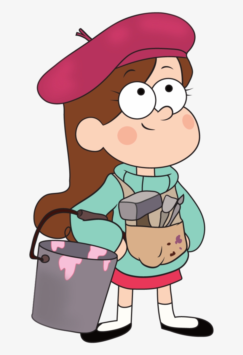 Artisian Crafts By Mf99k On Deviantart- Esta Figura - Gravity Falls Mabel Artista, transparent png