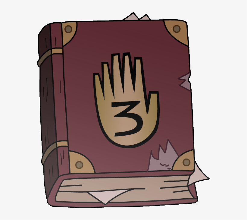 3 Gravity Falls - Diário 3 Gravity Falls, transparent png